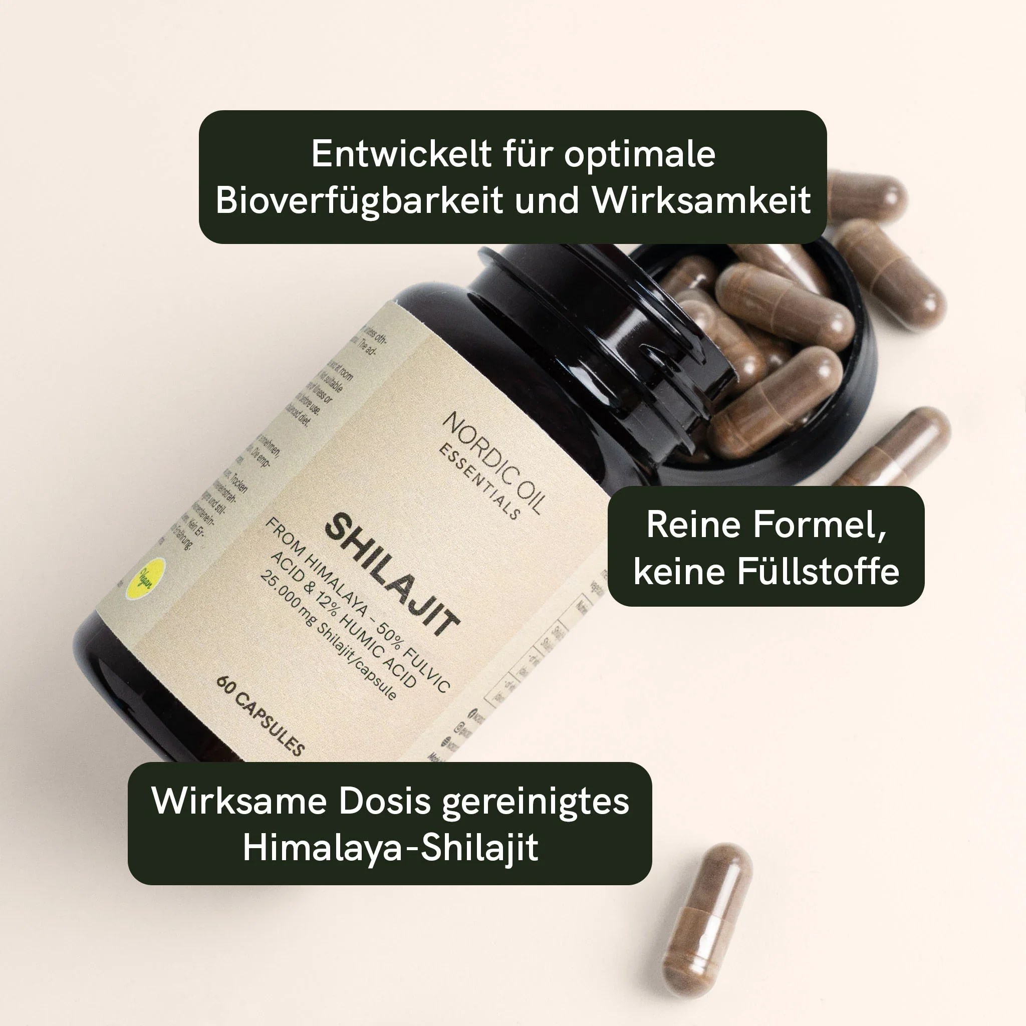 3er-Pack: Shilajit Kapseln – Bild 3