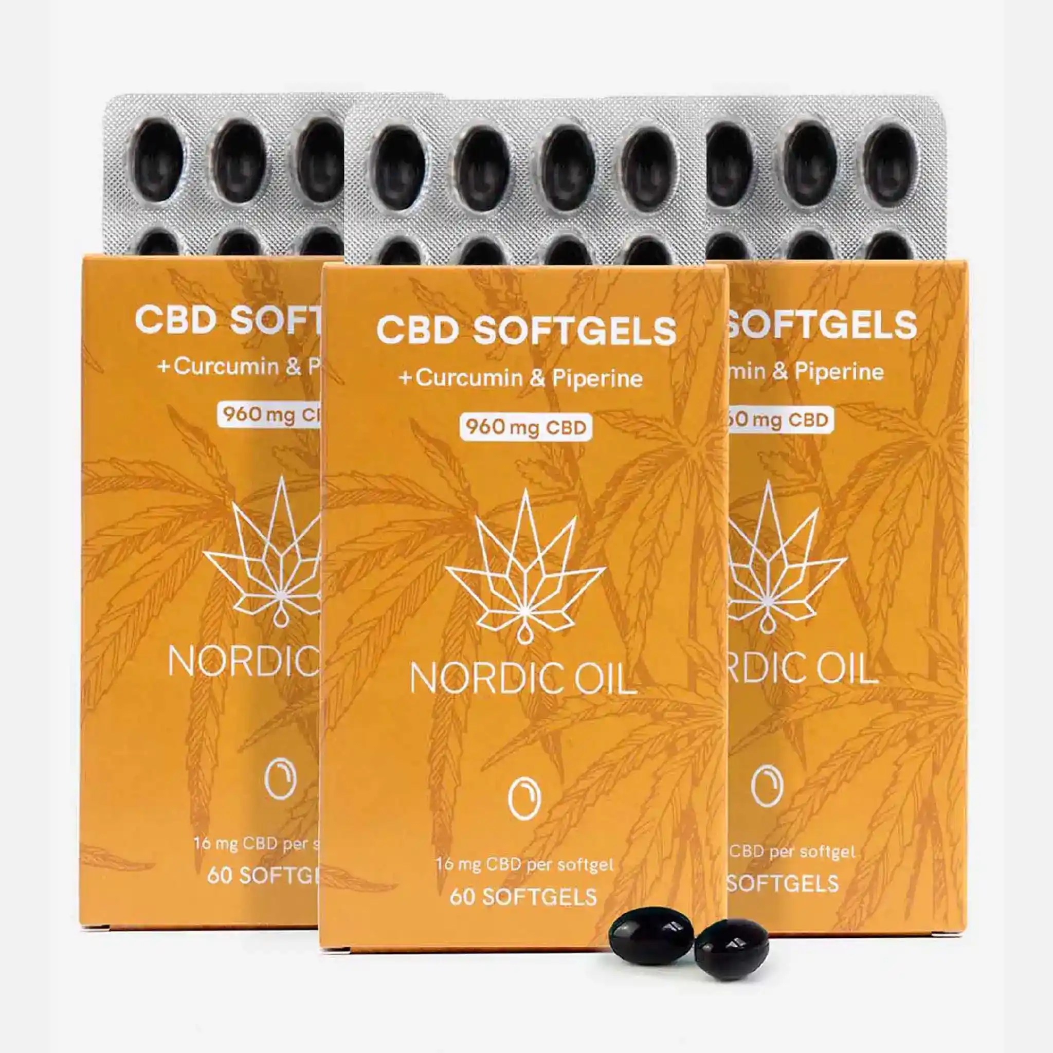 3FÜR2: CBD Kapseln (960mg) mit Curcumin 3FÜR2: CBD Kapseln (960mg) mit Curcumin