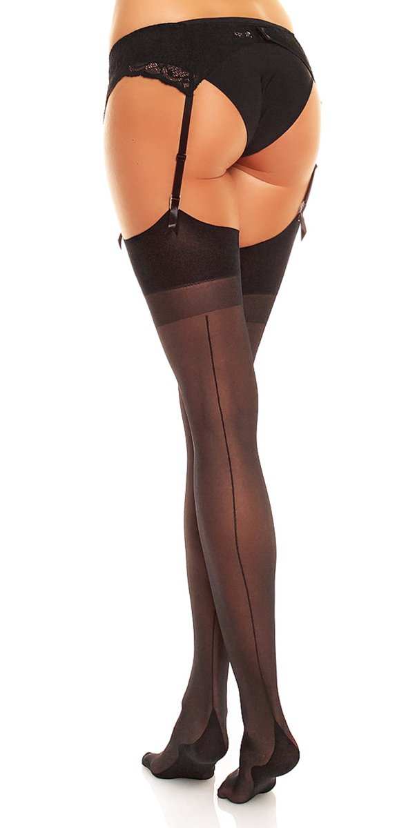 Glamory Delight 20 Strapsstrümpfe mit Naht Glamory Delight 20 Strapsstrümpfe mit Naht