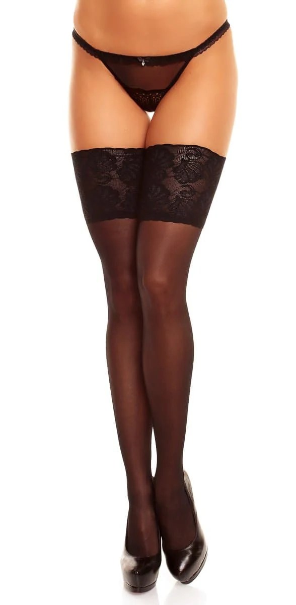 Glamory Deluxe 20 halterlose Strümpfe  Glamory Deluxe 20 halterlose Strümpfe