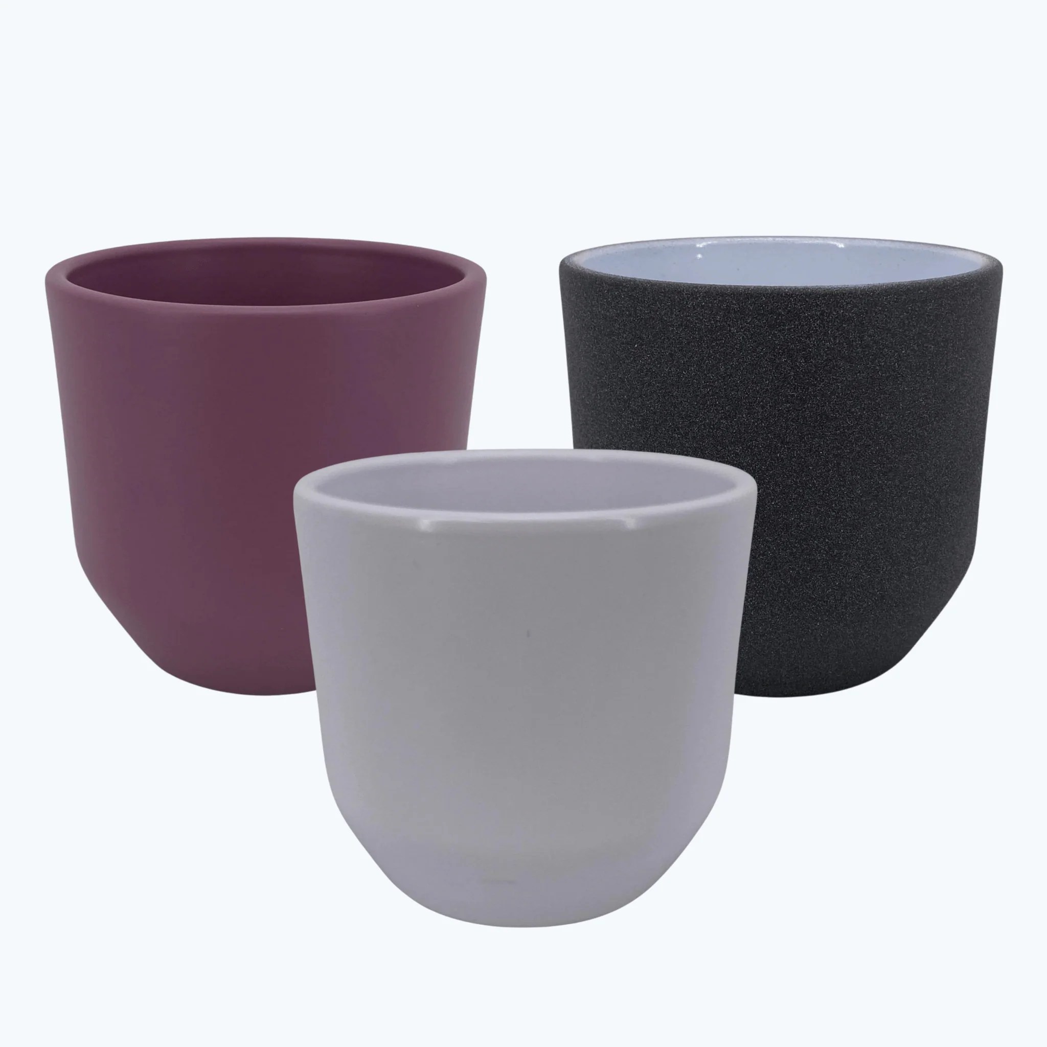 Übertopf One in verschiedenen Farben (9cm Töpfe) Übertopf One in verschiedenen Farben (9cm Töpfe)