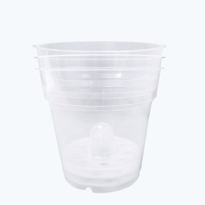 Durchsichtige Kulturtöpfe im 3er Set (12cm Töpfe) Durchsichtige Kulturtöpfe im 3er Set (12cm Töpfe)