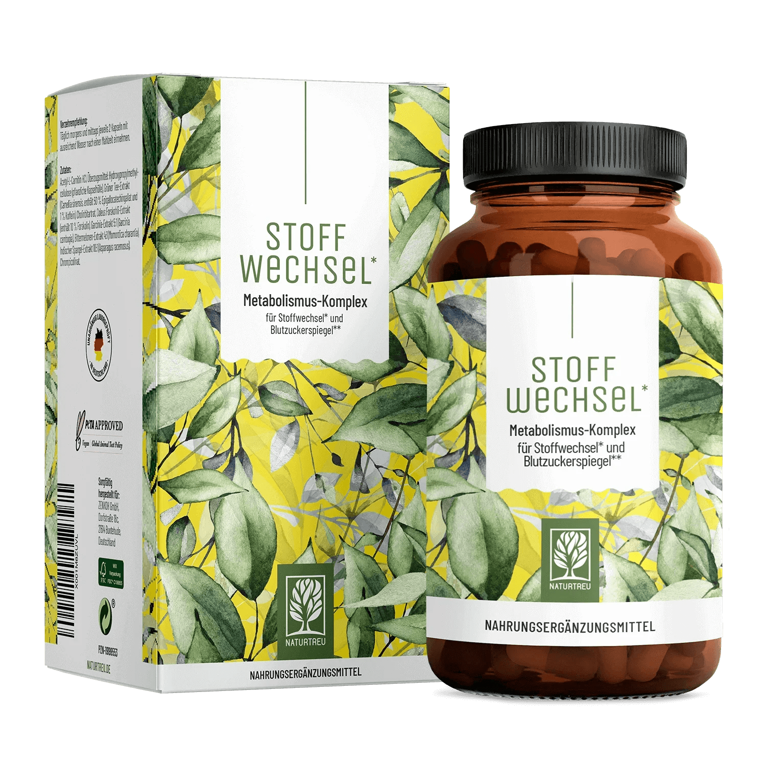 Stoffwechsel* Metabolismus-Komplex Kapseln Stoffwechsel* Metabolismus-Komplex Kapseln