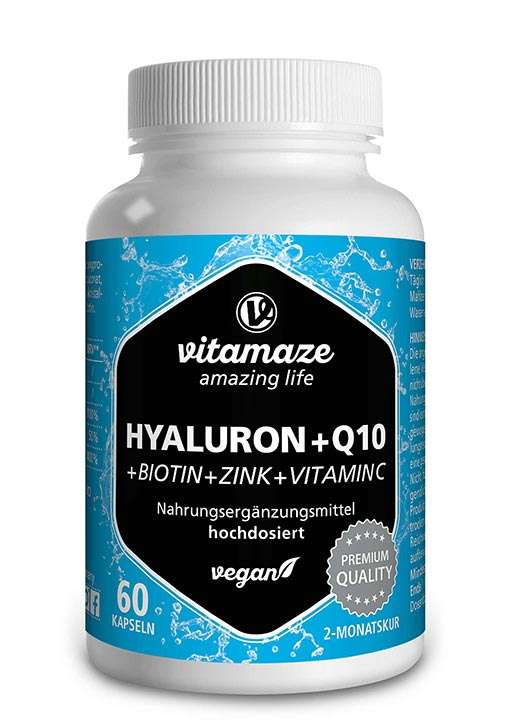 Hyaluronsäure + Coenzym Q10 Kapseln Hyaluronsäure + Coenzym Q10 Kapseln