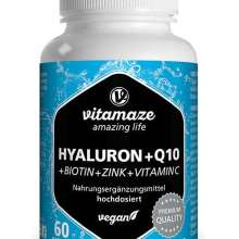 Hyaluronsäure + Coenzym Q10 Kapseln Hyaluronsäure + Coenzym Q10 Kapseln