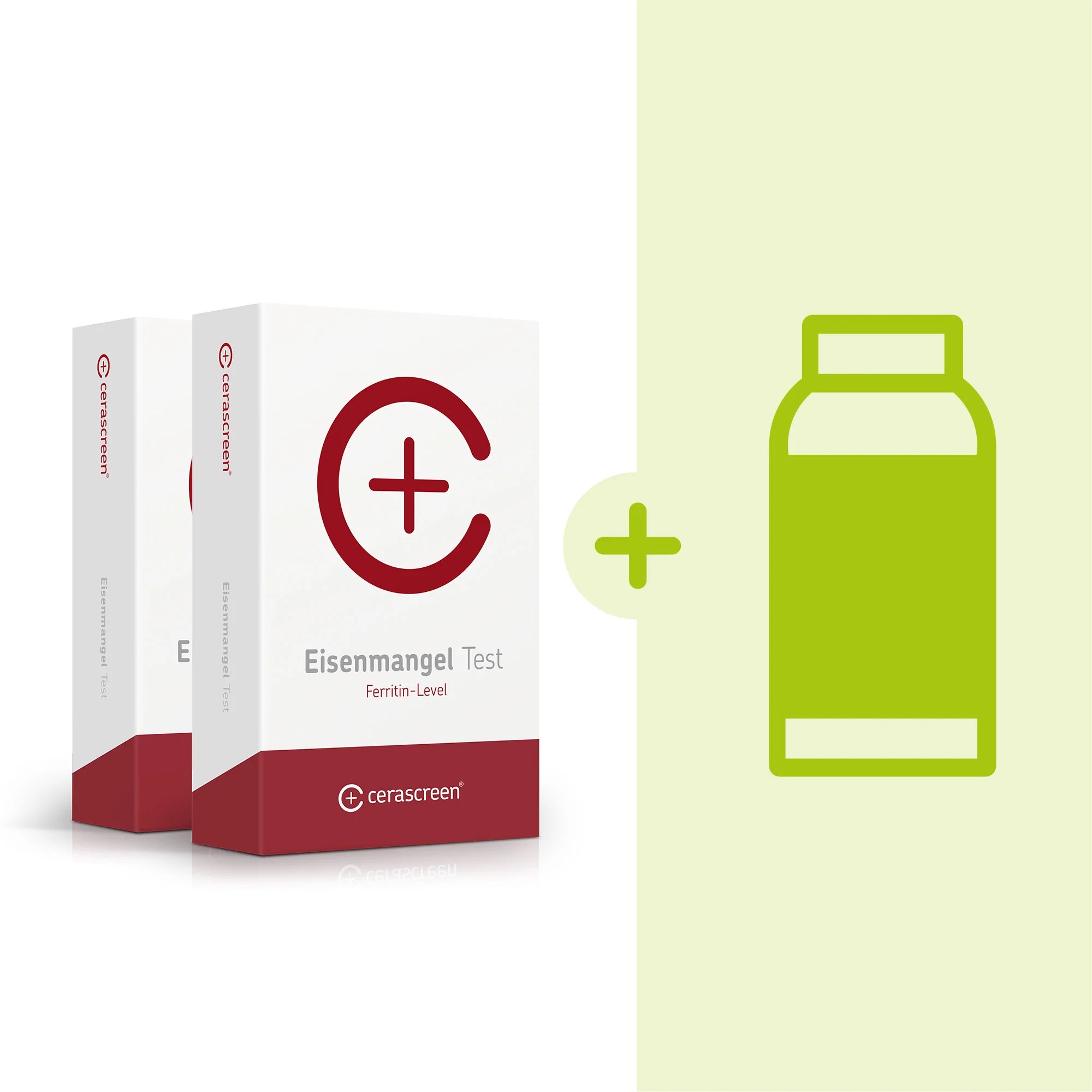 Eisen-Kontrollset: 2 Tests + Supplement Eisen-Kontrollset: 2 Tests + Supplement