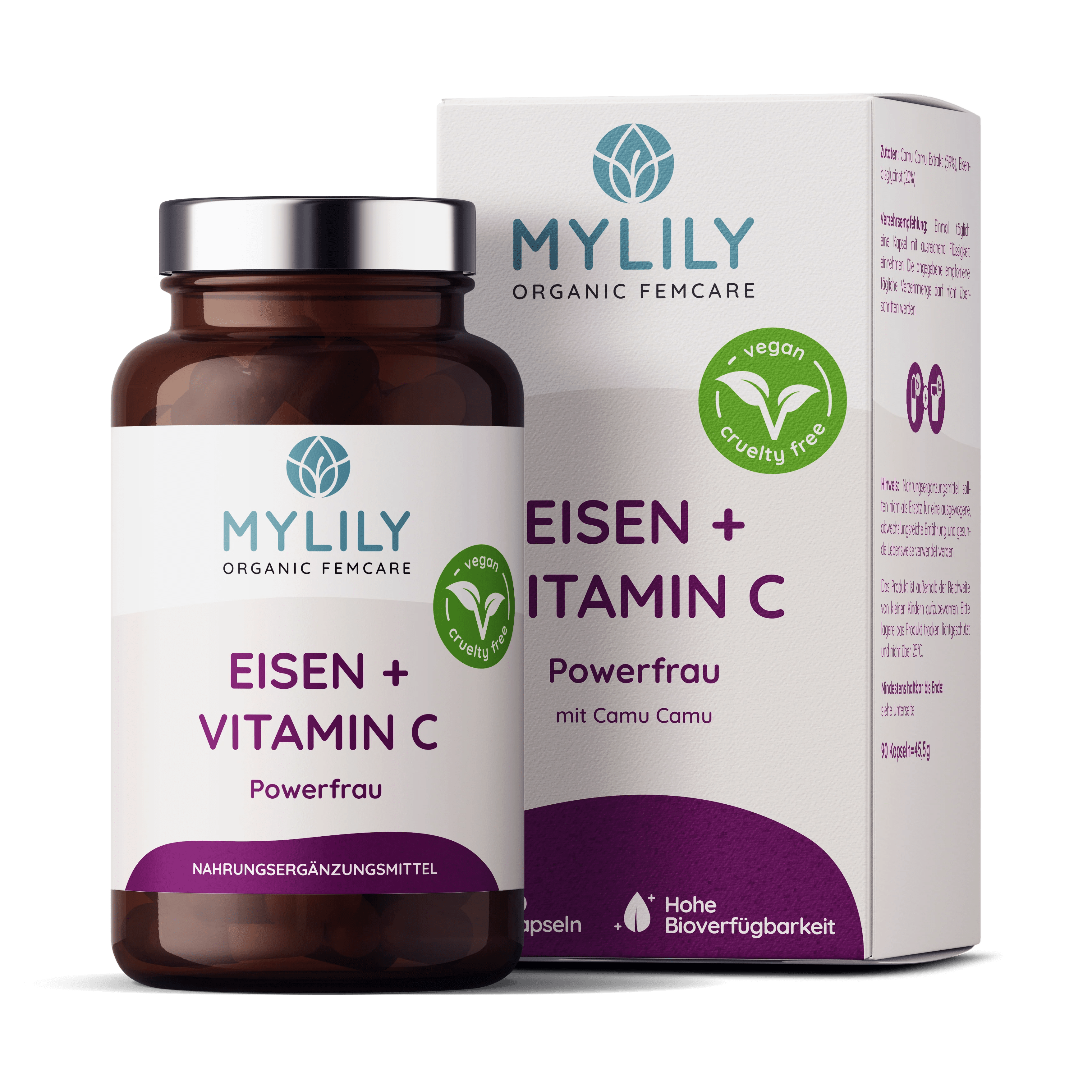 Eisen + Vitamin C Kapseln Eisen + Vitamin C Kapseln