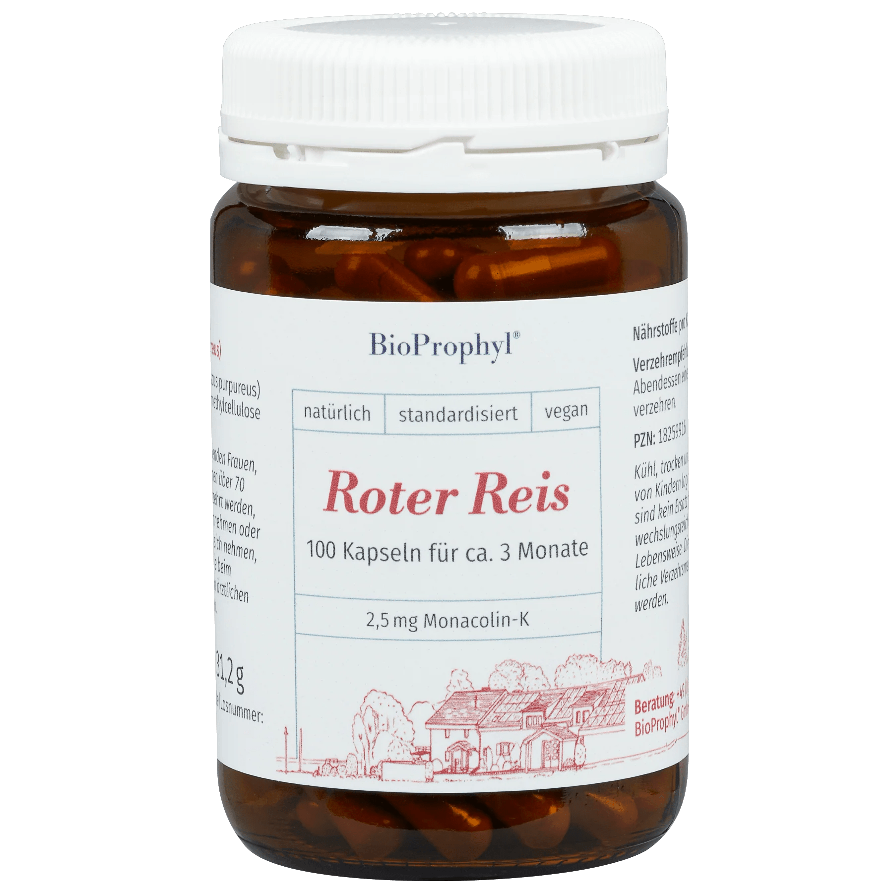 Roter Reis Kapseln Roter Reis Kapseln