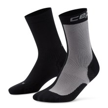 cep RUN EDT. HALF & HALF COMPRESSION SOCKS MID CUT 5.0 Kompressionssocken cep RUN EDT. HALF & HALF COMPRESSION SOCKS MID CUT 5.0 Kompressionssocken