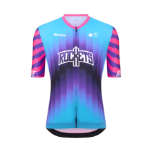 Santini UNIBET ROSE ROCKETS – SHORT-SLEEVE JERSEY Kurzarm Radtrikot Santini UNIBET ROSE ROCKETS – SHORT-SLEEVE JERSEY Kurzarm Radtrikot