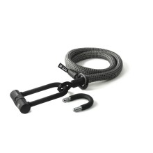 Texlock Eyelet U/X-lock Bundle Textil-Schlosskette mit Bügelschloss Texlock Eyelet U/X-lock Bundle Textil-Schlosskette mit Bügelschloss