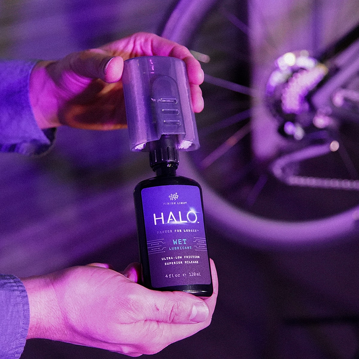 Finish Line HALO Wet Lube Kettenöl – Bild 2