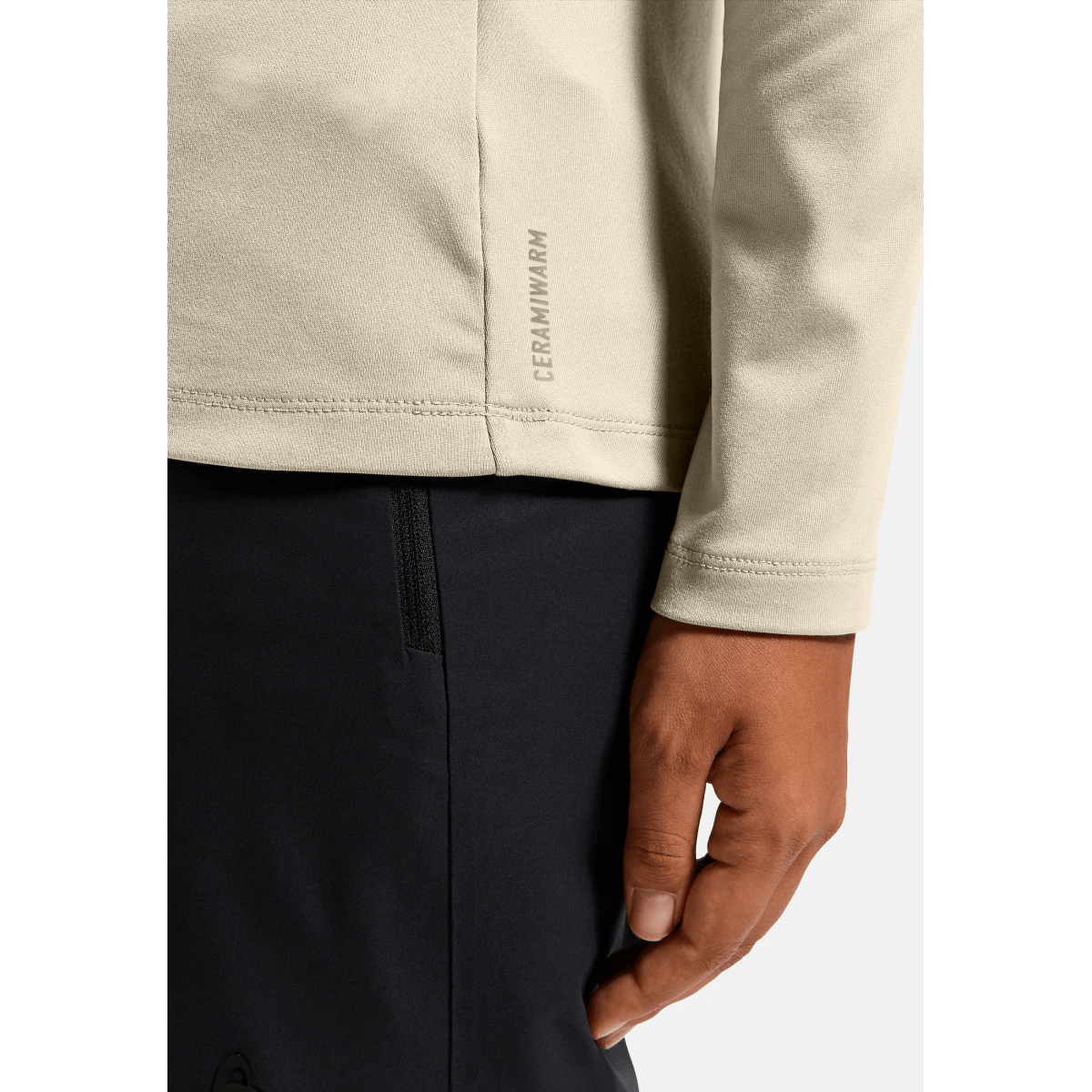 odlo ESSENTIAL LIGHT Mid Layer 1/2 zip Damen Langarm Bikeshirt – Bild 3