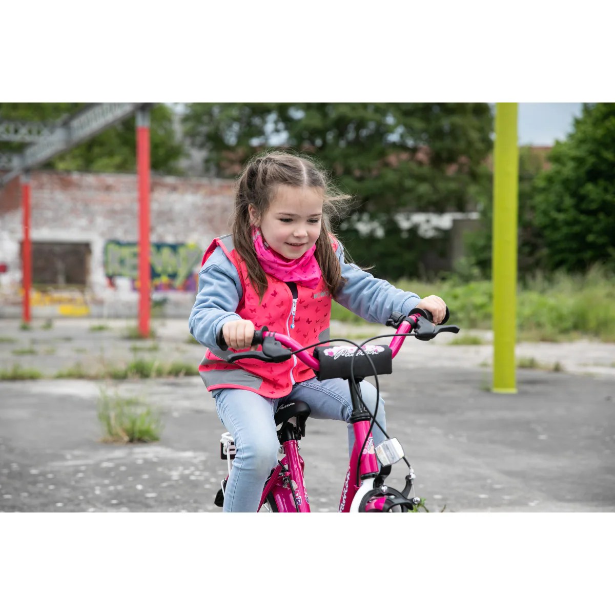 WOWOW NUTTY JACKET Kinder Reflex Weste – Bild 4