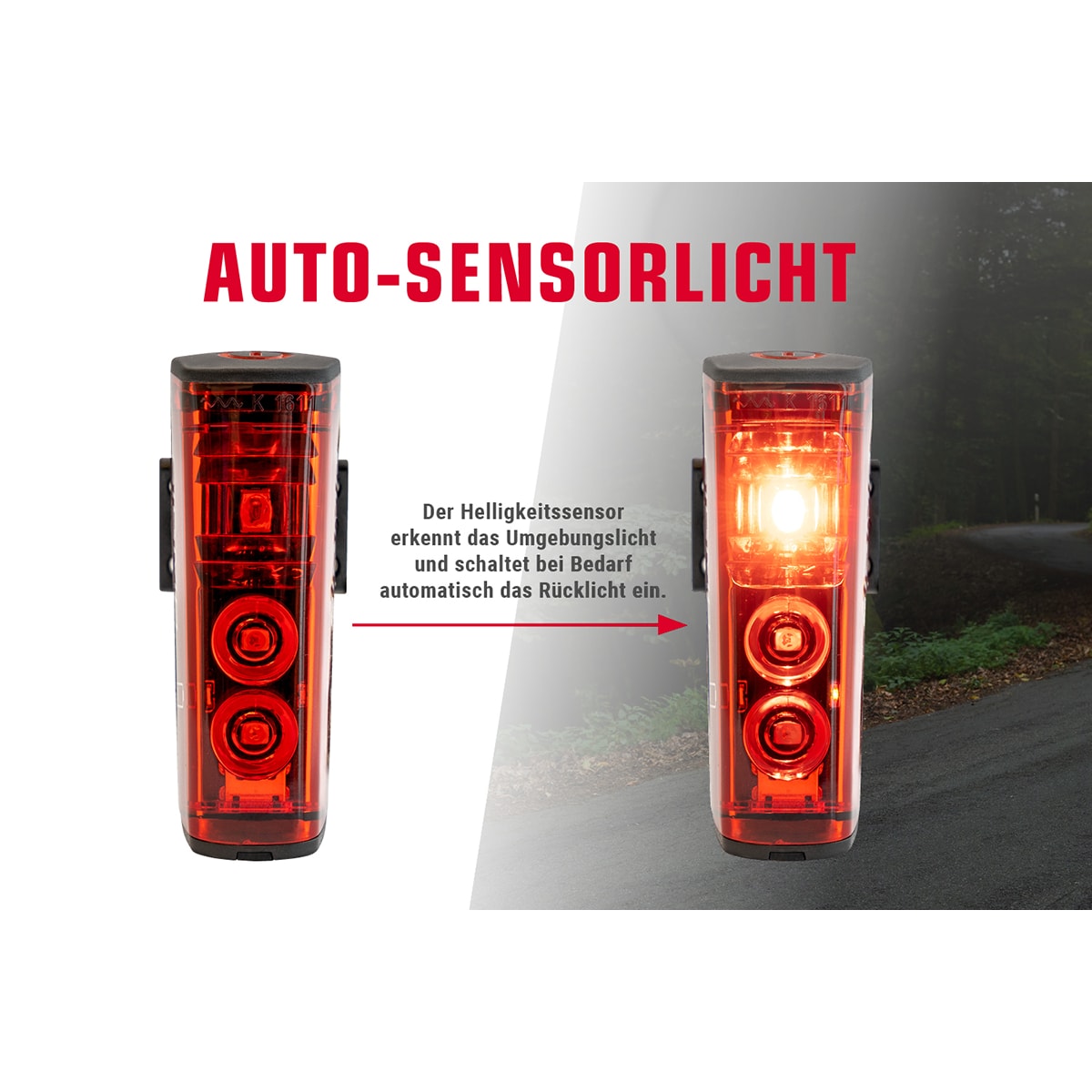 Sigma BLAZE USB Akku-Rücklicht mit Bremslicht-Funktion – Bild 5