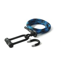 Texlock Eyelet U/X-lock Bundle Textil-Schlosskette mit Bügelschloss Texlock Eyelet U/X-lock Bundle Textil-Schlosskette mit Bügelschloss