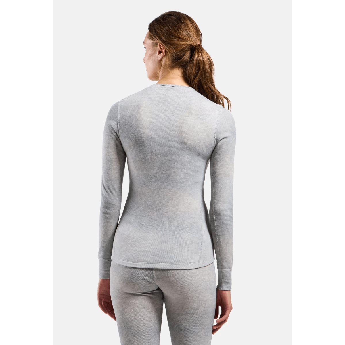odlo ACTIVE WARM x POW BL TOP Damen Langarm Sportunterhemd – Bild 5