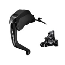 SHIMANO Dura-Ace Di2 ST-R9180 STI Triathlon TT Brems-/Schalthebelkombination mit BR-R9270 Scheibenbremse J-Kit Direct SHIMANO Dura-Ace Di2 ST-R9180 STI Triathlon TT Brems-/Schalthebelkombination mit BR-R9270 Scheibenbremse J-Kit Direct