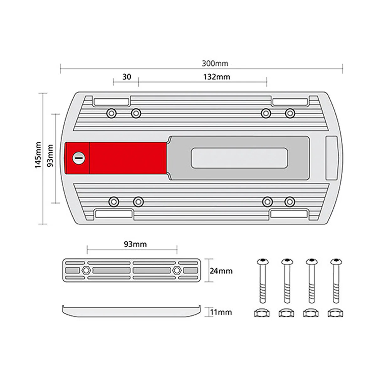 KLICKfix GTA ADAPTER Gepäckträger-Adapterplatte – Bild 4