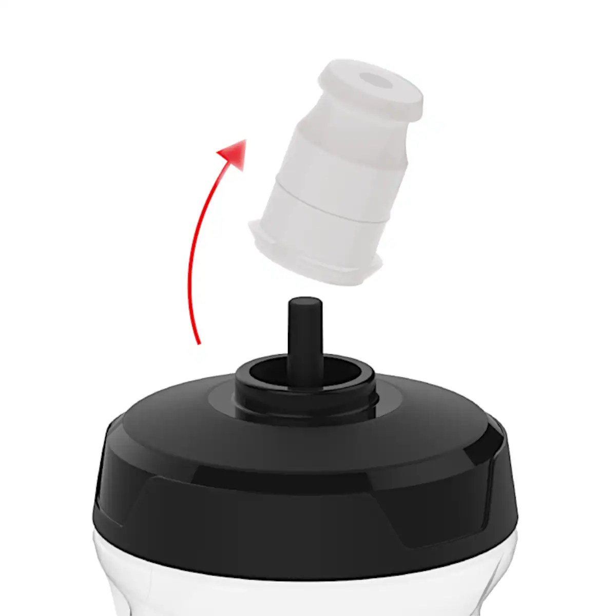 Zéfal Sense Soft 80 No Mud Trinkflasche – Bild 3