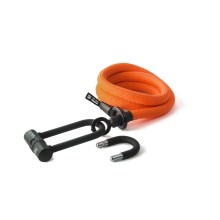 Texlock Eyelet U/X-lock Bundle Textil-Schlosskette mit Bügelschloss Texlock Eyelet U/X-lock Bundle Textil-Schlosskette mit Bügelschloss