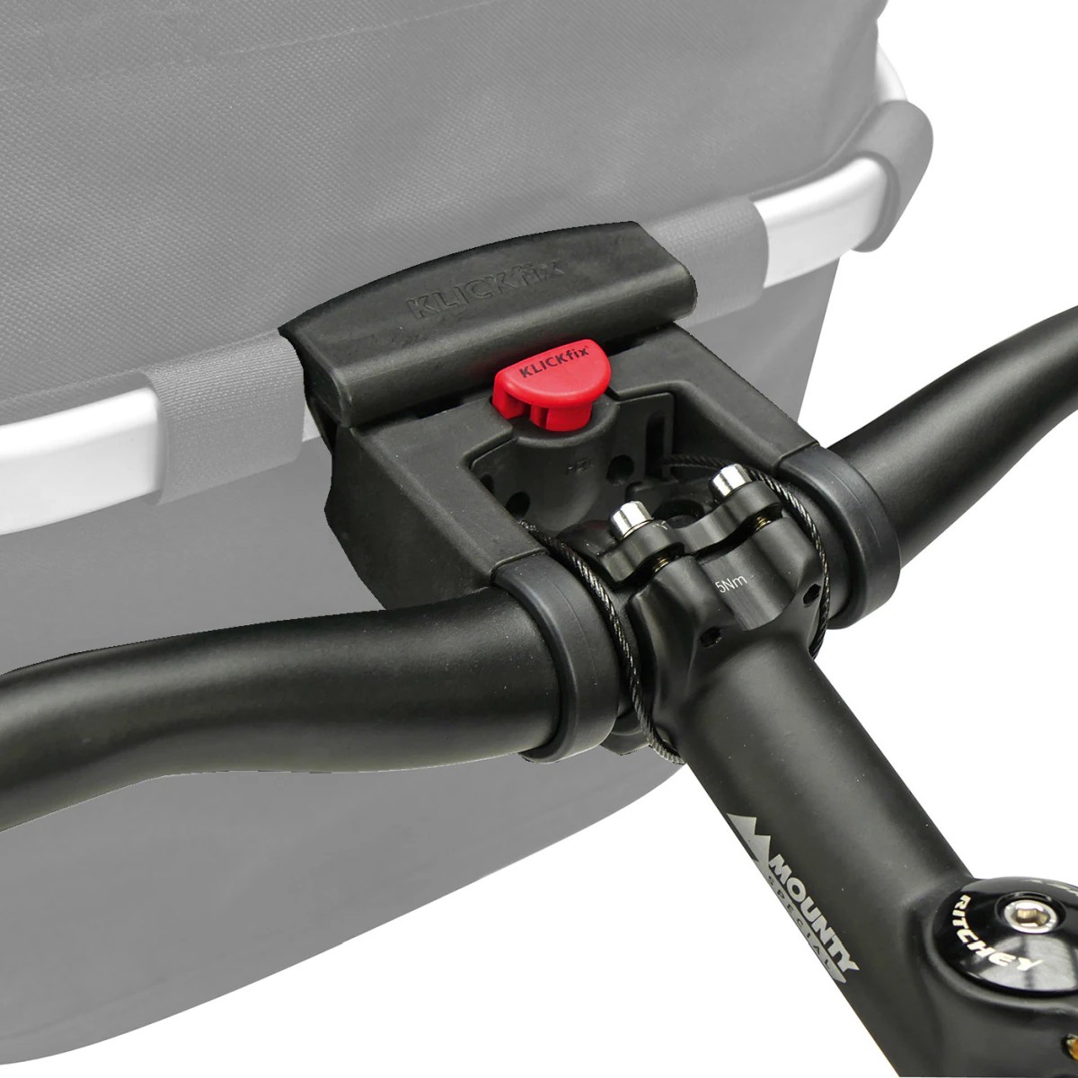 Reisenthel BIKEBASKET OVAL S Lenkertasche mit KLICKfix Aufnahme – Bild 3