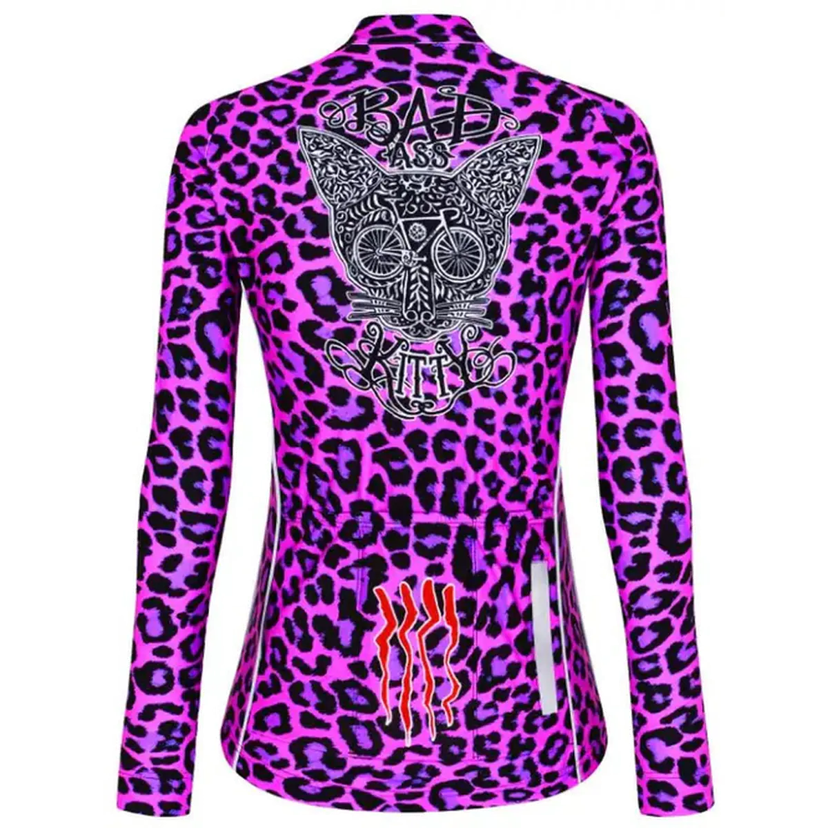 CYCOLOGY KITTY WOMEN’S LONG SLEEVE JERSEY Damen Langarm Radtrikot – Bild 2