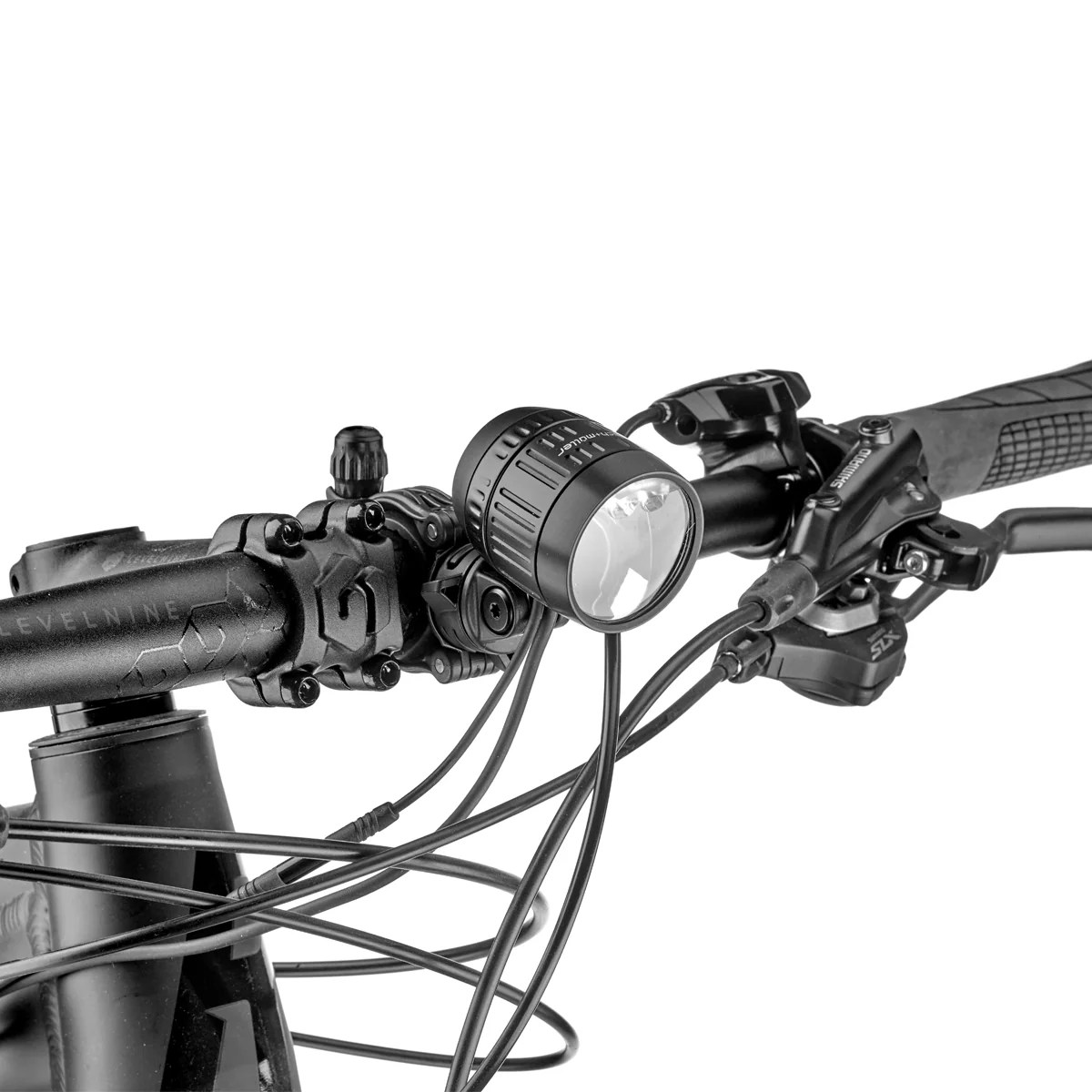 B + M IQ-XM Speed Akku-Frontscheinwerfer mit Fernlicht – Bild 4