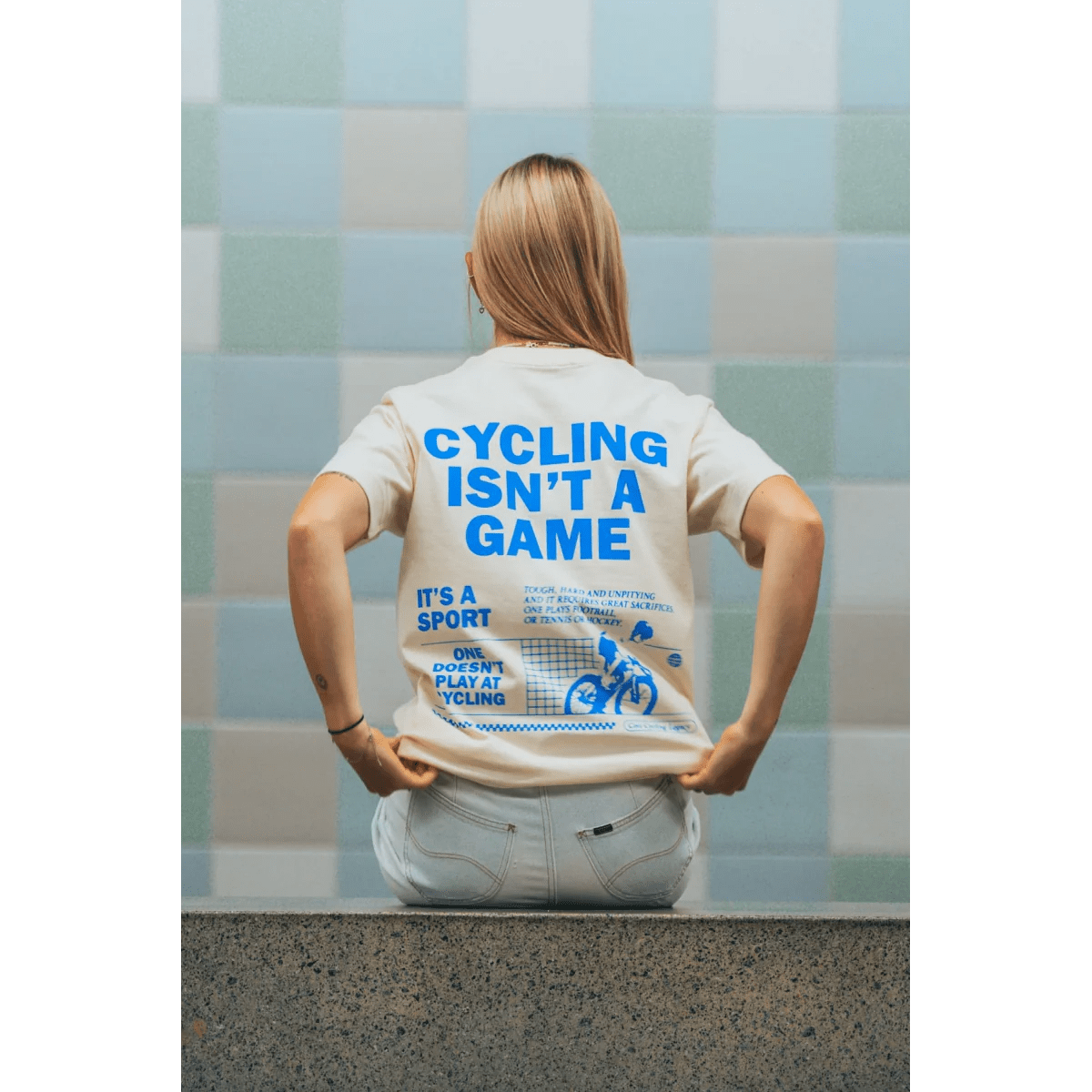 COIS Cycling CYCLING ISN´T A GAME OVERSIZED SHIRT Fahrrad Shirt – Bild 3