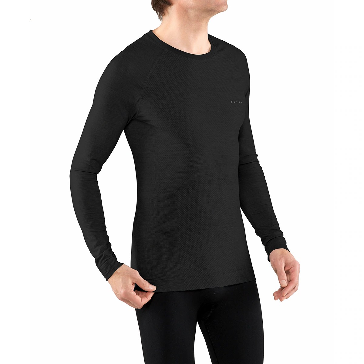 FALKE LONGSLEEVED SHIRT WOOL-TECH LIGHT langarm Unterhemd – Bild 2