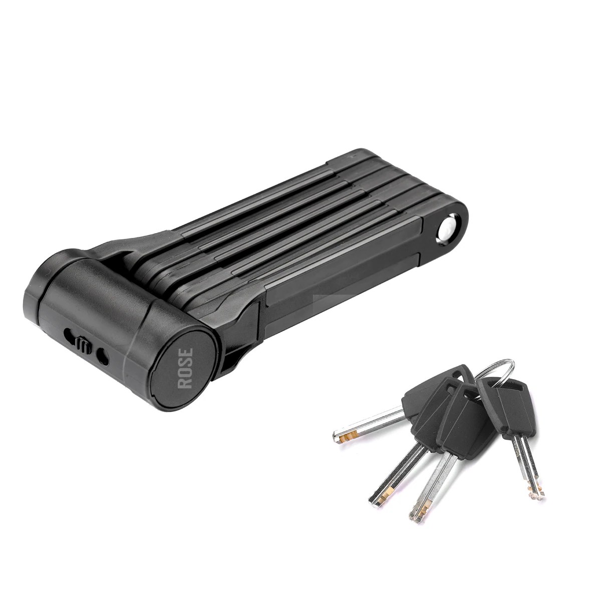 ROSE LOCKMAXX FL 75 Gelenkschloss Faltschloss mit Halter ROSE LOCKMAXX FL 75 Gelenkschloss Faltschloss mit Halter