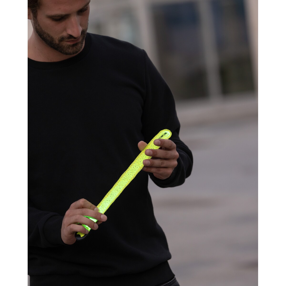 WOWOW STARDUST SNAPWRAP LED Reflektorband – Bild 3