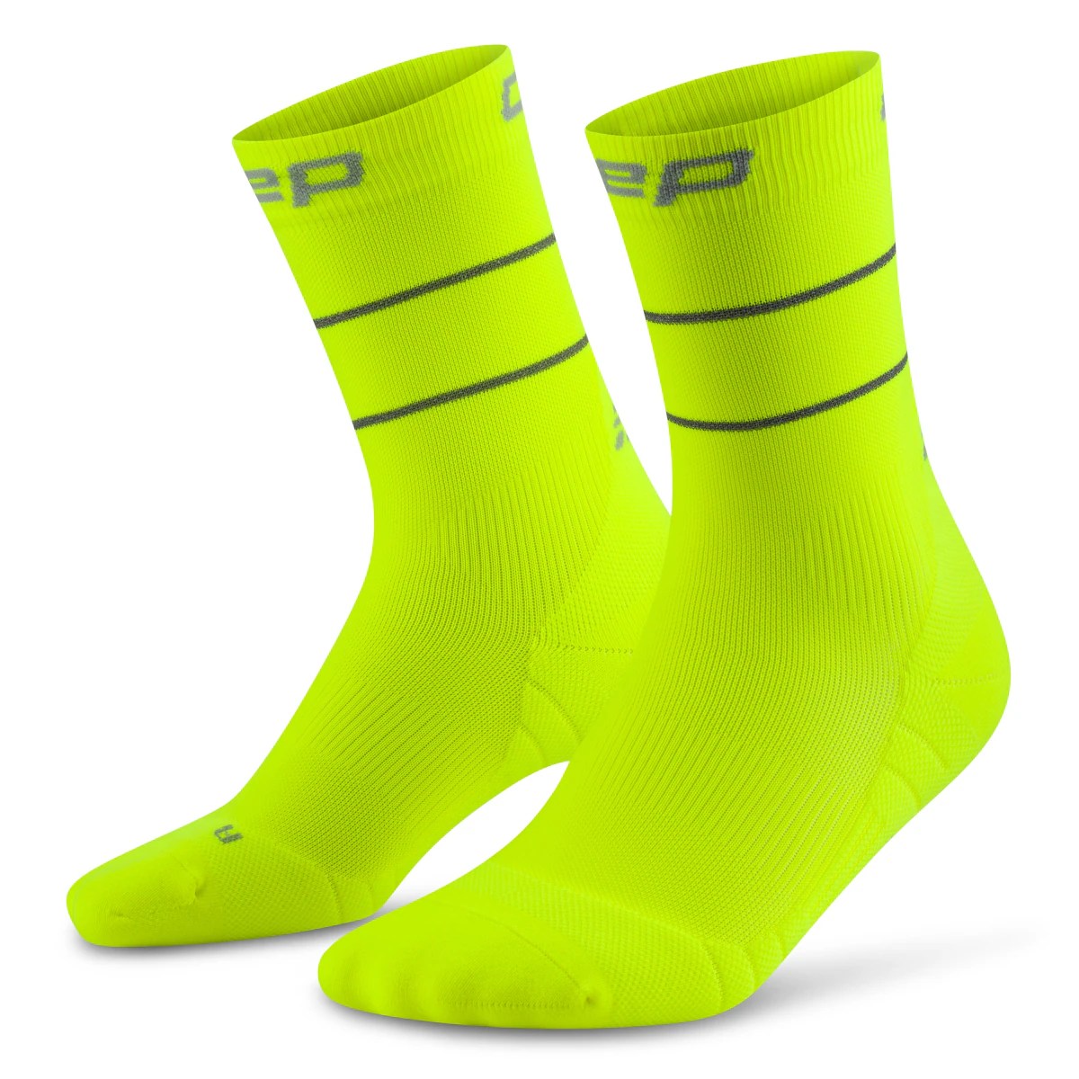 cep PRO RUN REFLECTIVE COMPRESSION SOCKS MID CUT 2.0 Kompressionssocken cep PRO RUN REFLECTIVE COMPRESSION SOCKS MID CUT 2.0 Kompressionssocken