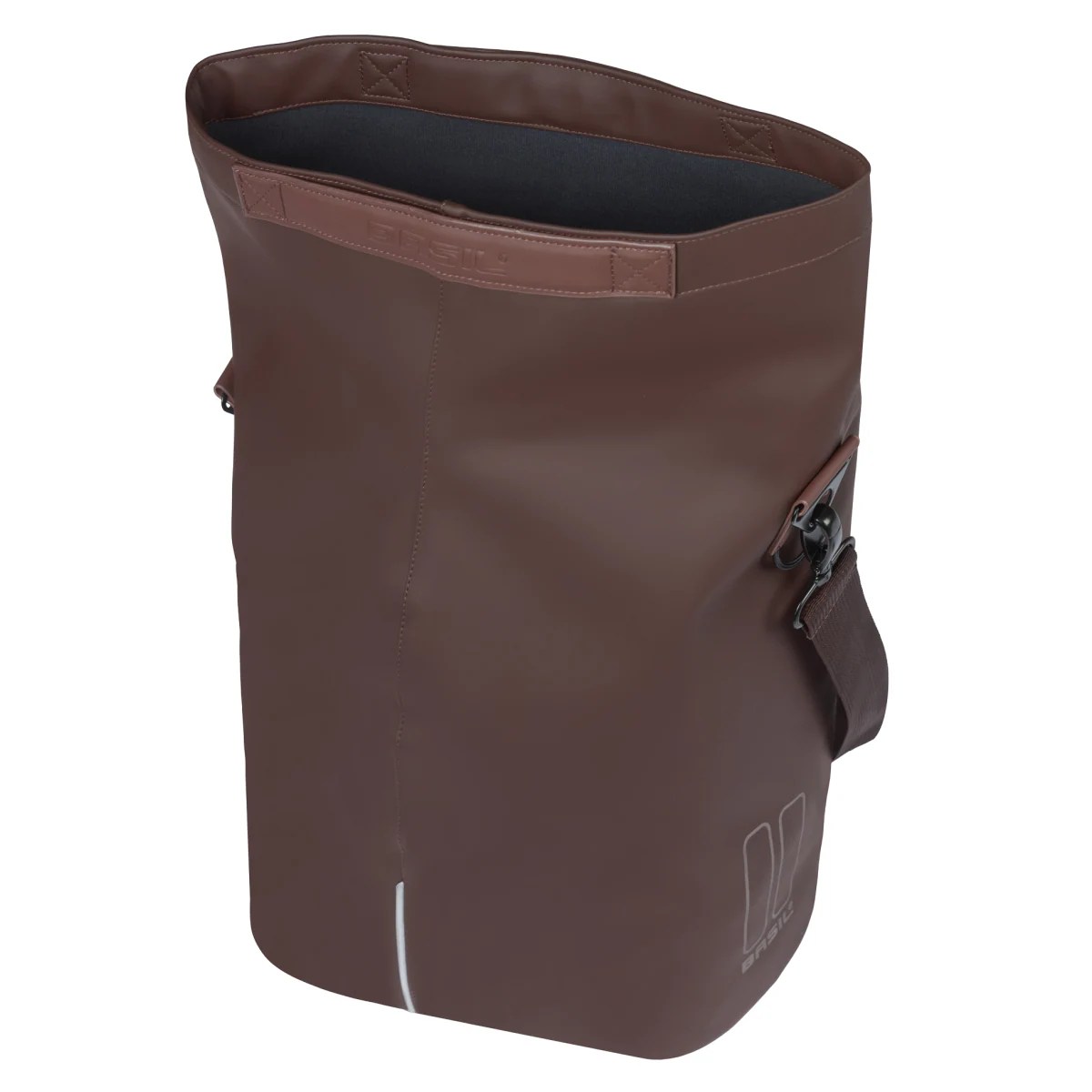 BASIL City Shopper MIK Hooks vegan leather Gepäckträgertasche – Bild 5