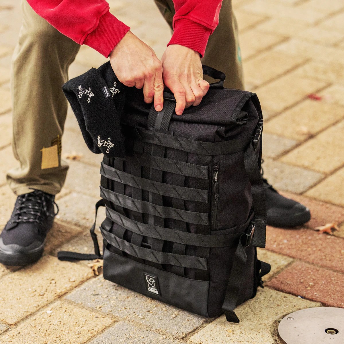 CHROME BARRAGE 22L PACK Fahrradrucksack – Bild 4