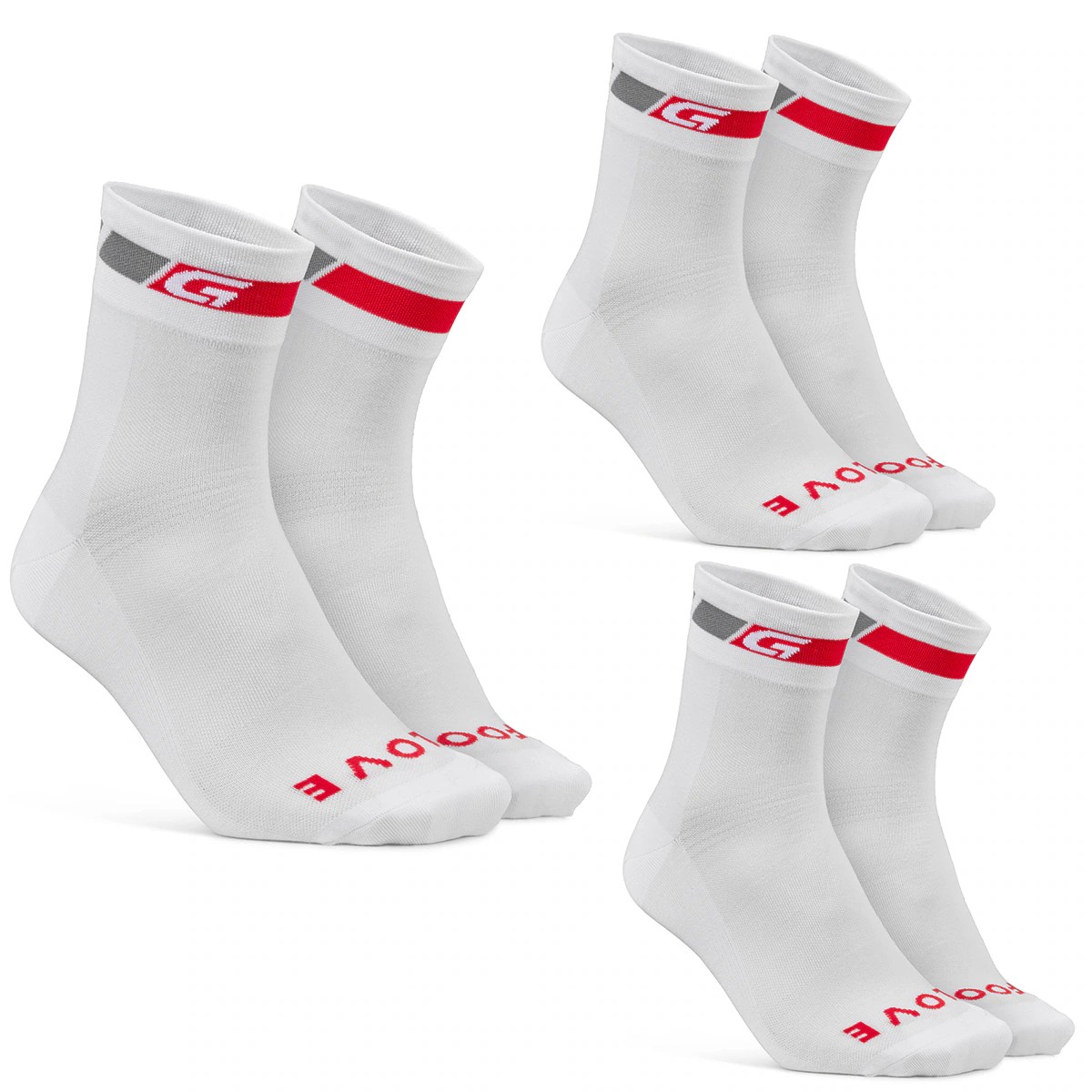 GripGrab 3PACK CLASSIC REGULAR CUT Socken GripGrab 3PACK CLASSIC REGULAR CUT Socken