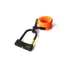 Texlock Eyelet D-lock Bundle Textil-Schlosskette mit Bügelschloss Texlock Eyelet D-lock Bundle Textil-Schlosskette mit Bügelschloss