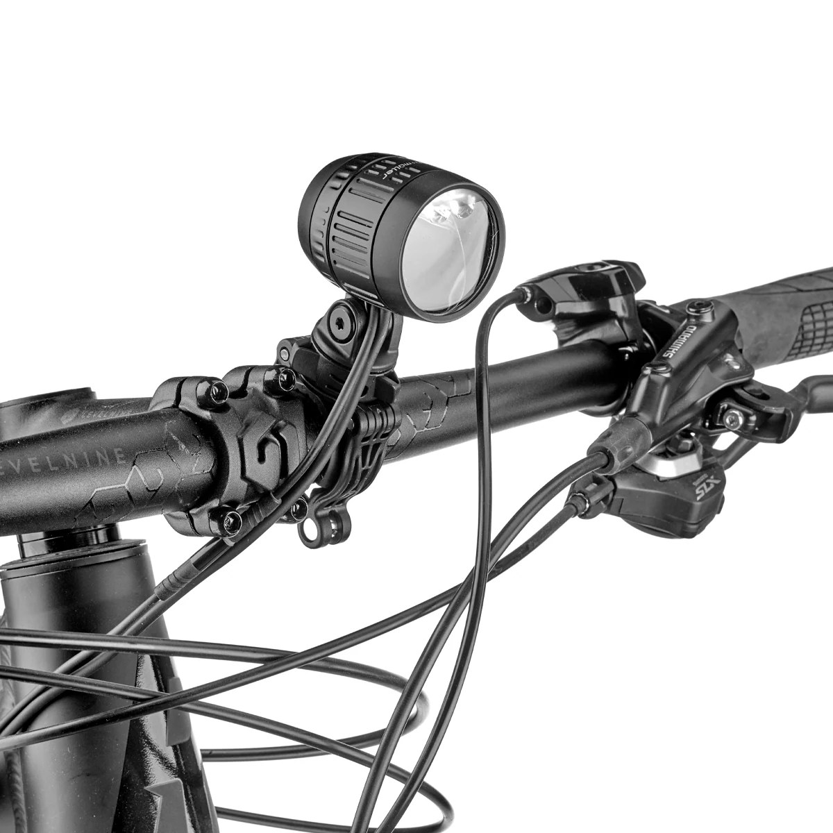 B + M IQ-XM Speed Akku-Frontscheinwerfer mit Fernlicht – Bild 3