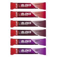 Clif Bar Mixpaket Bloks Energy Chews Gel-Fruchtgummi Shots Clif Bar Mixpaket Bloks Energy Chews Gel-Fruchtgummi Shots