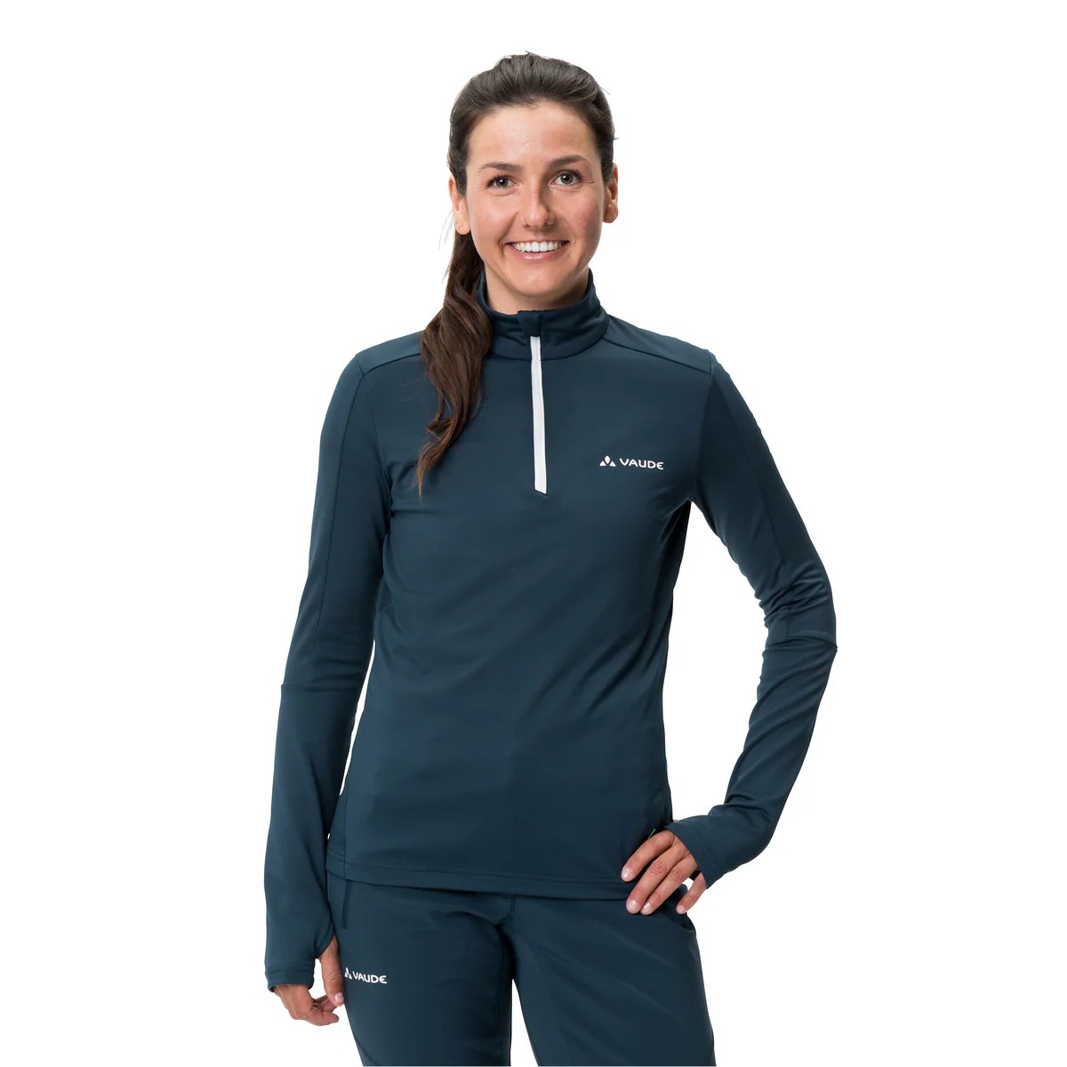 VAUDE WOMEN’S LIVIGNO HALFZIP II Damen Fleecepullover – Bild 3