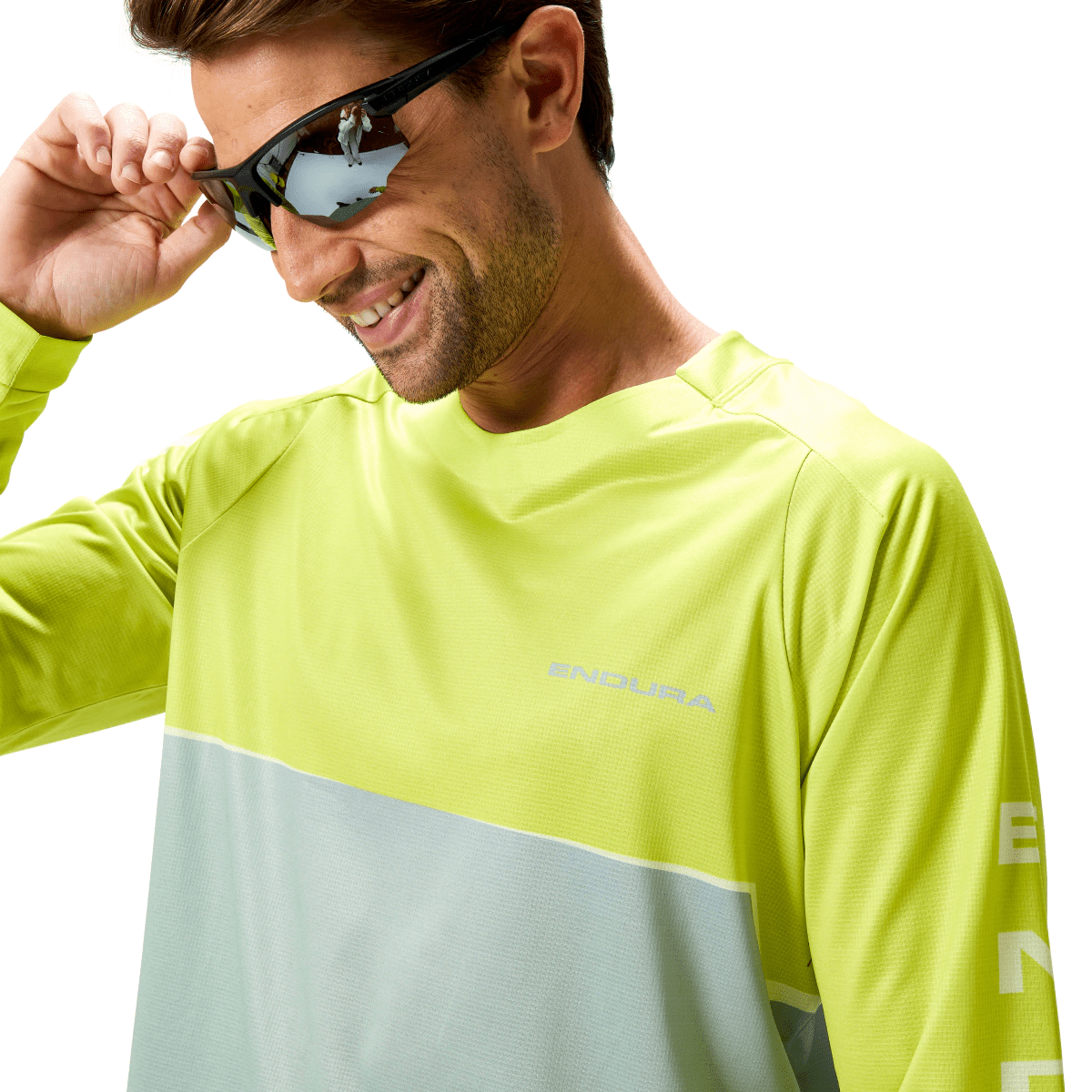 ENDURA CORE PRINTED L/S TEE Langarm MTB Biketrikot – Bild 5