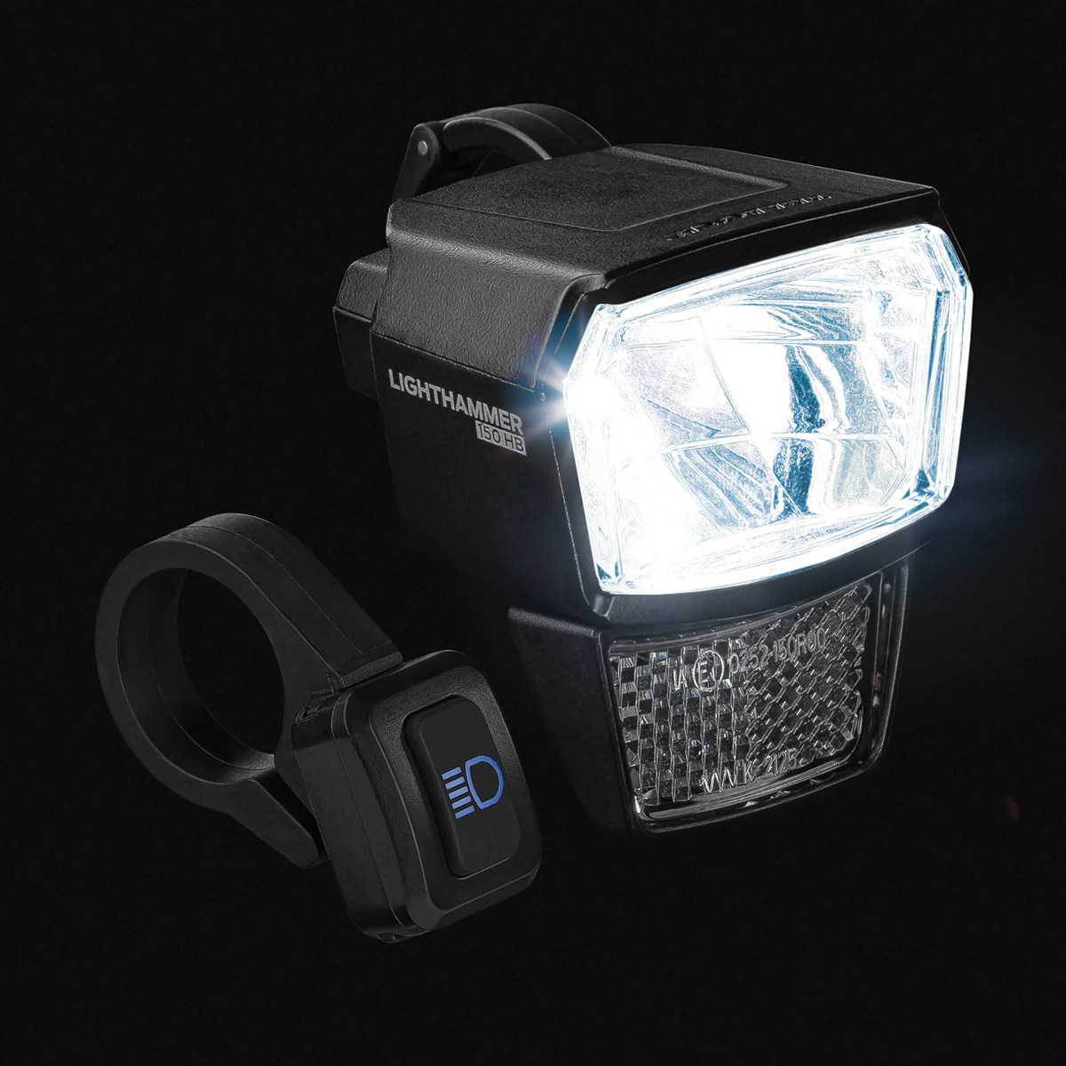 Trelock LS 940-HB Lighthammer E-Bike Frontscheinwerfer mit Fernlichtfunktion – Bild 2