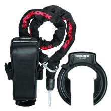Trelock Set RS 480 XL Rahmenschloss (AZ / NAZ) – ZR 355 Einsteckkette - Satteltasche Trelock Set RS 480 XL Rahmenschloss (AZ / NAZ) – ZR 355 Einsteckkette - Satteltasche