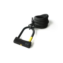 Texlock Eyelet D-lock Bundle Textil-Schlosskette mit Bügelschloss Texlock Eyelet D-lock Bundle Textil-Schlosskette mit Bügelschloss