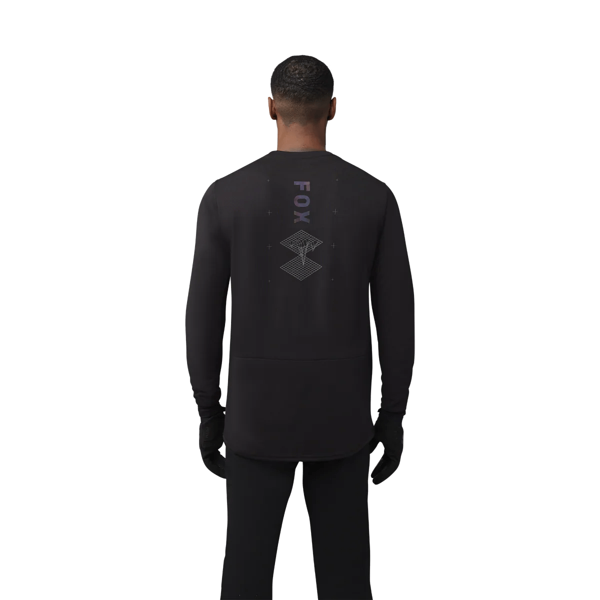 FOX RANGER DR MD LS JERSEY LUNAR Langarm Bikeshirt – Bild 4