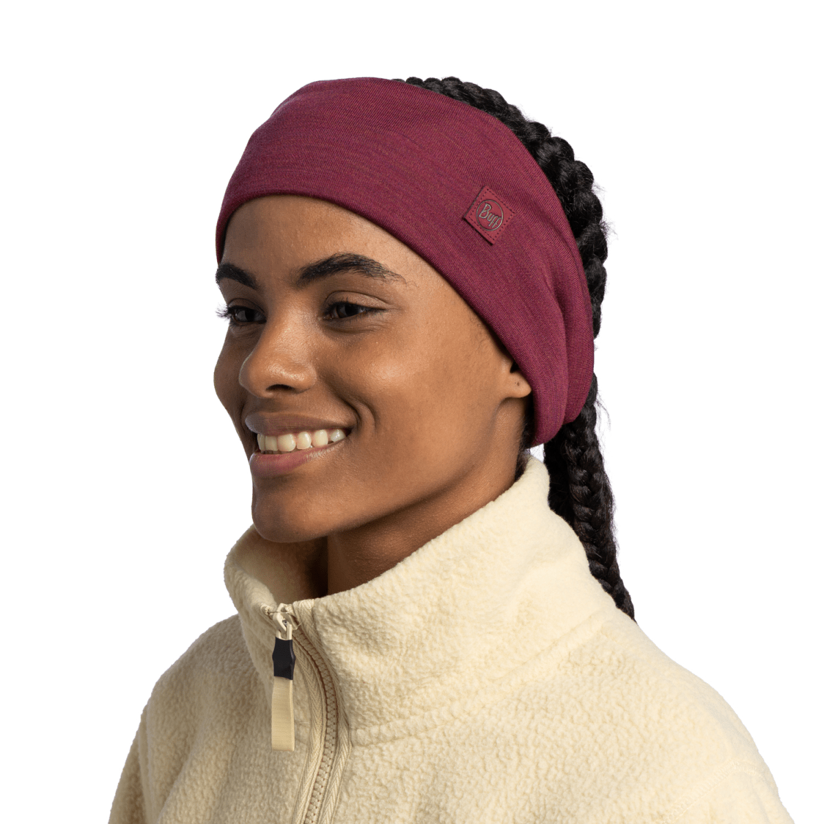 BUFF MERINO WIDE HEADBAND Stirnband – Bild 2