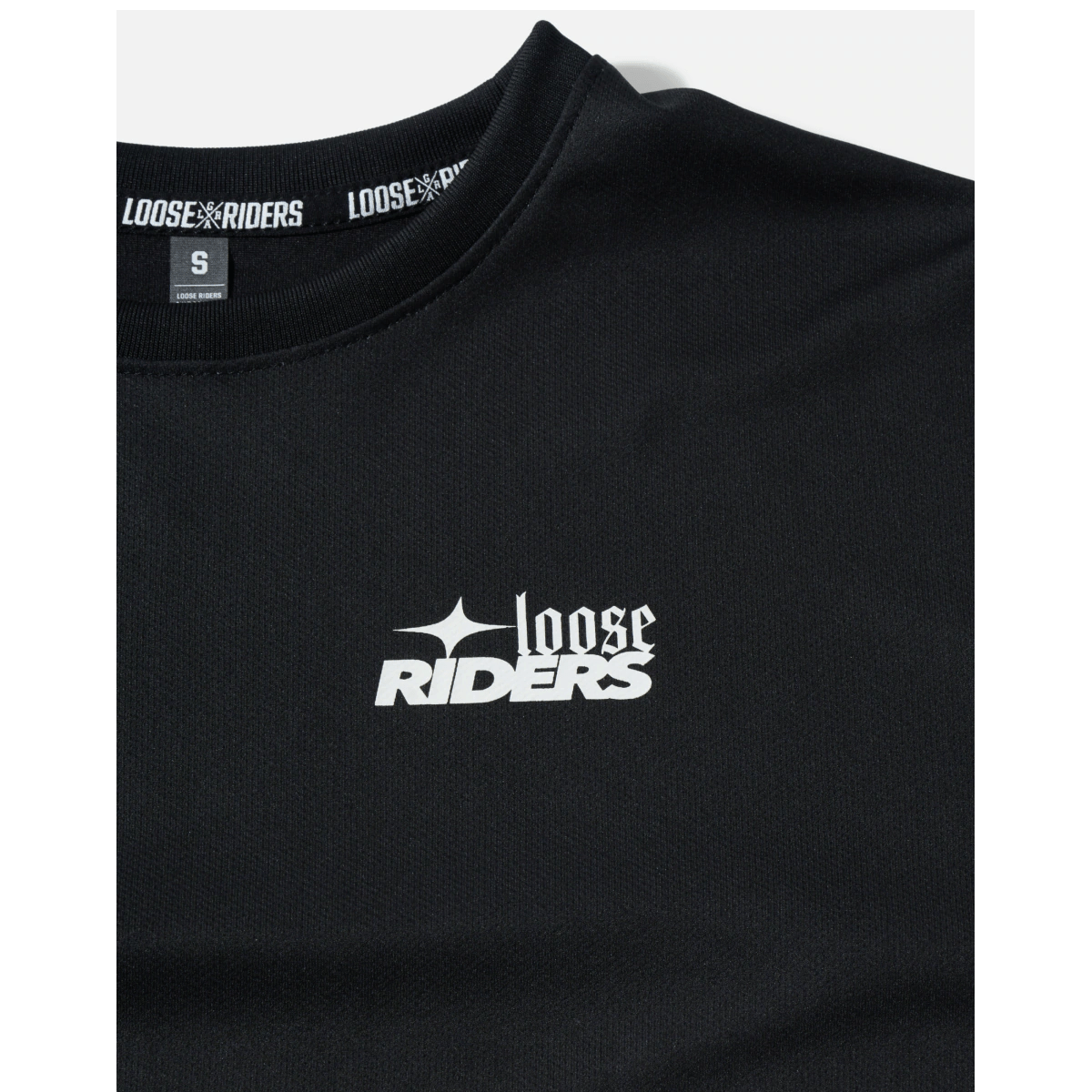 Loose Riders ESSENTIALS DIPPED STEALTH Kurzarm MTB Bikeshirt – Bild 3