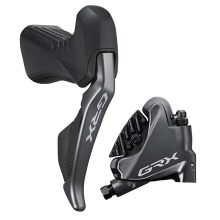 SHIMANO GRX Di2 ST-RX815 Brems-/Schalthebelkombination 2 x 11-fach mit BR-RX810 Scheibenbremse (vorne oder hinten) SHIMANO GRX Di2 ST-RX815 Brems-/Schalthebelkombination 2 x 11-fach mit BR-RX810 Scheibenbremse (vorne oder hinten)