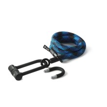 Texlock Eyelet U/X-lock Bundle Textil-Schlosskette mit Bügelschloss Texlock Eyelet U/X-lock Bundle Textil-Schlosskette mit Bügelschloss