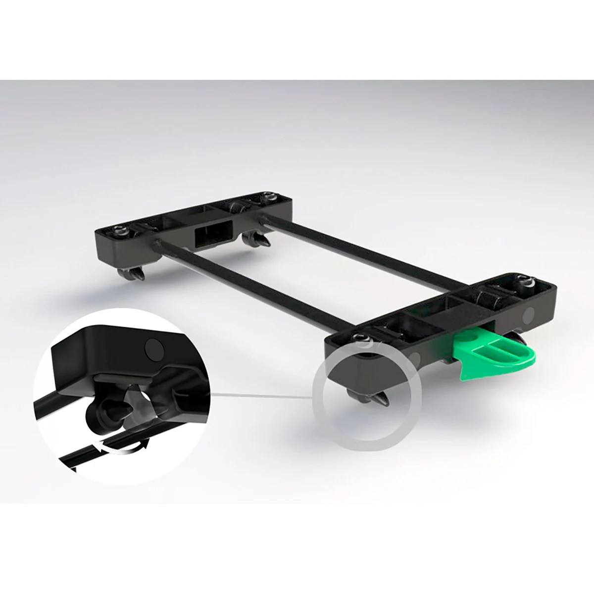 Racktime Bask-it Willow Fahrradkorb hinten – Bild 4